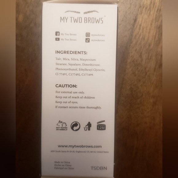 My Two Brows Eyebrow Stamp Dark Brown - Picture 4 of 7